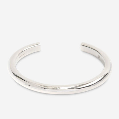 Alexander McQueen Engraved Logo Cuff Bracelet