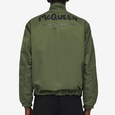 Alexander McQueen Graffiti Reversible Jacket