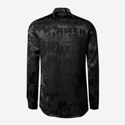 Alexander McQueen Graffiti Jacquard Shirt