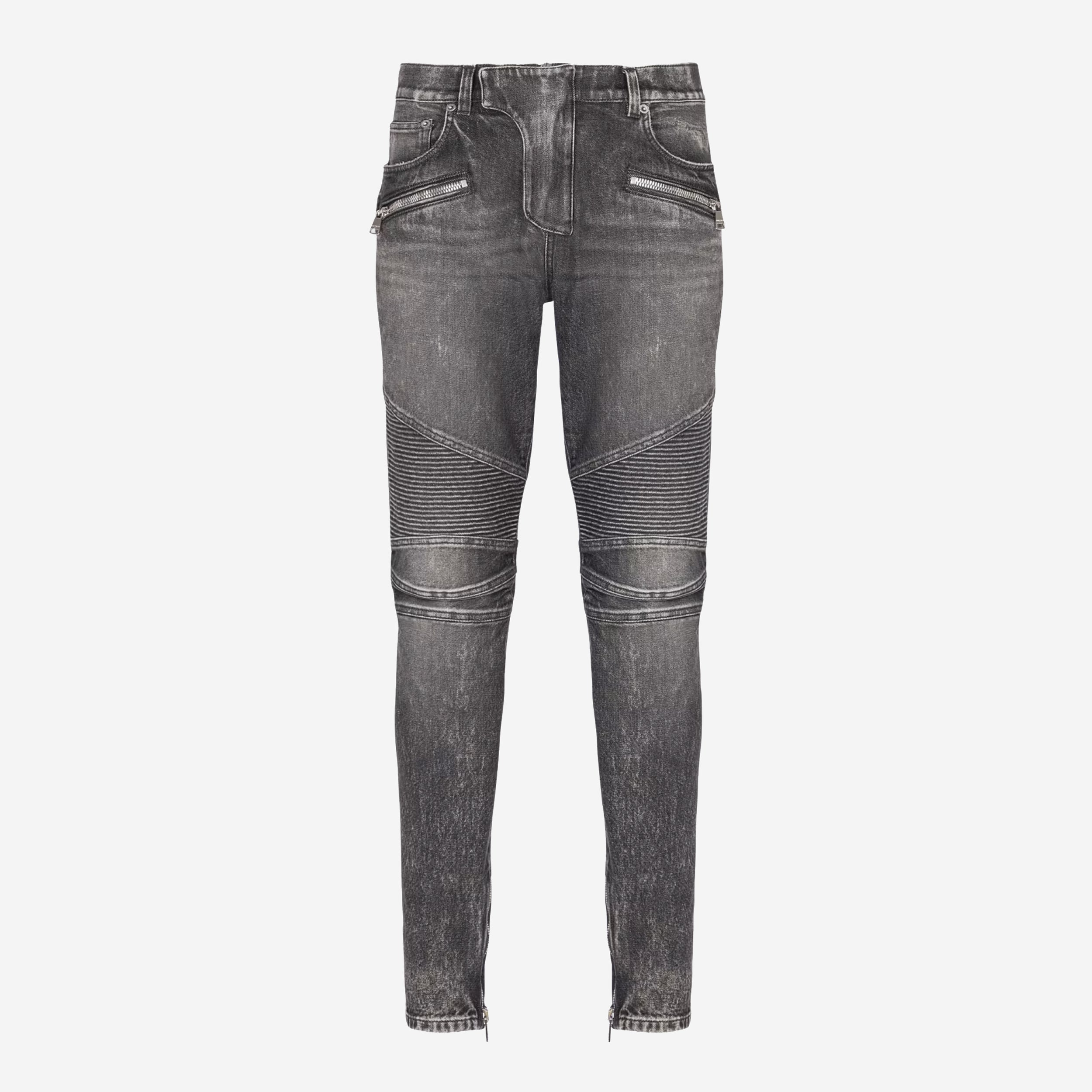 Balmain Slim Fit Denim Biker Jean – ZAP