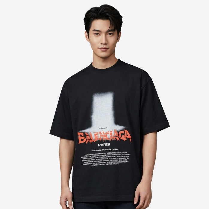 Balenciaga The Door Oversized T-Shirt – ZAP