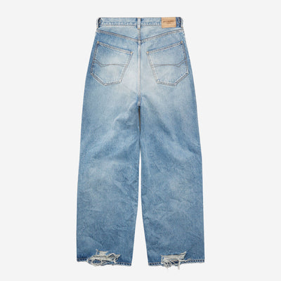 Balenciaga Destroyed Super Large Baggy Jeans