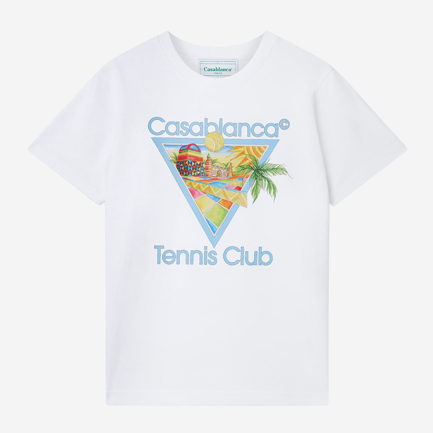 Casablanca Afro Cubism Tennis Club T-Shirt