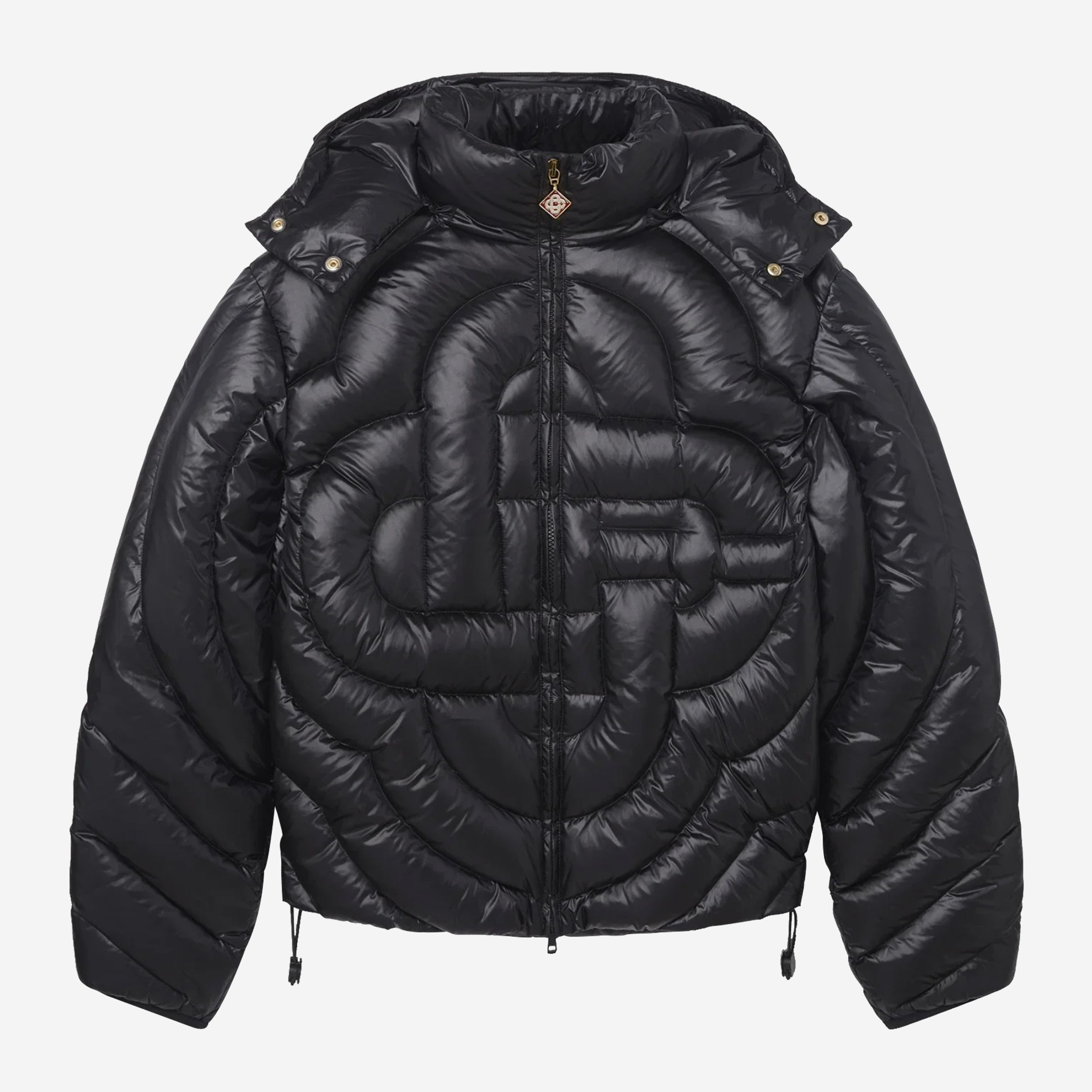 Casablanca Nylon Quilted Monogram Puffa Jacket Casablanca Nylon Quilted Monogram Puffa Jacket