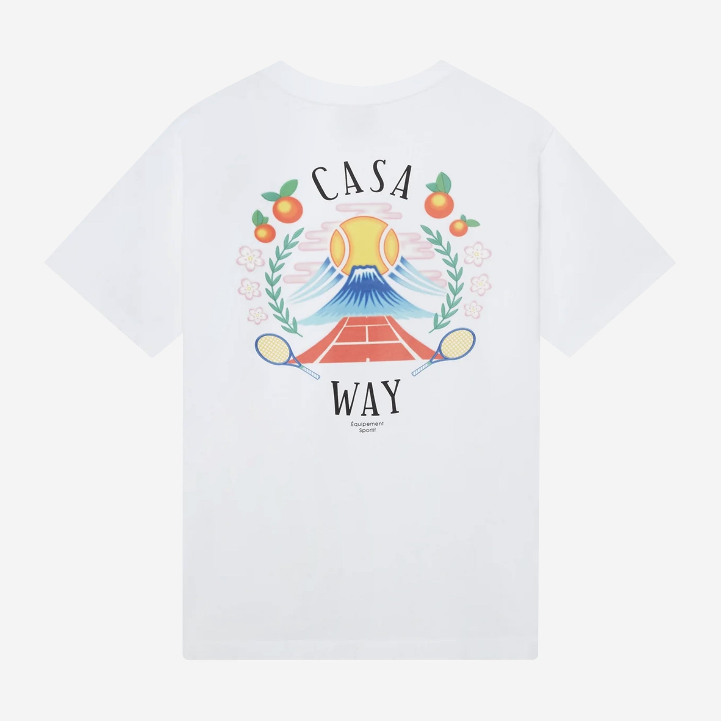 Casablanca Casa Way Mountain T-Shirt Casablanca Casa Way Mountain T-Shirt