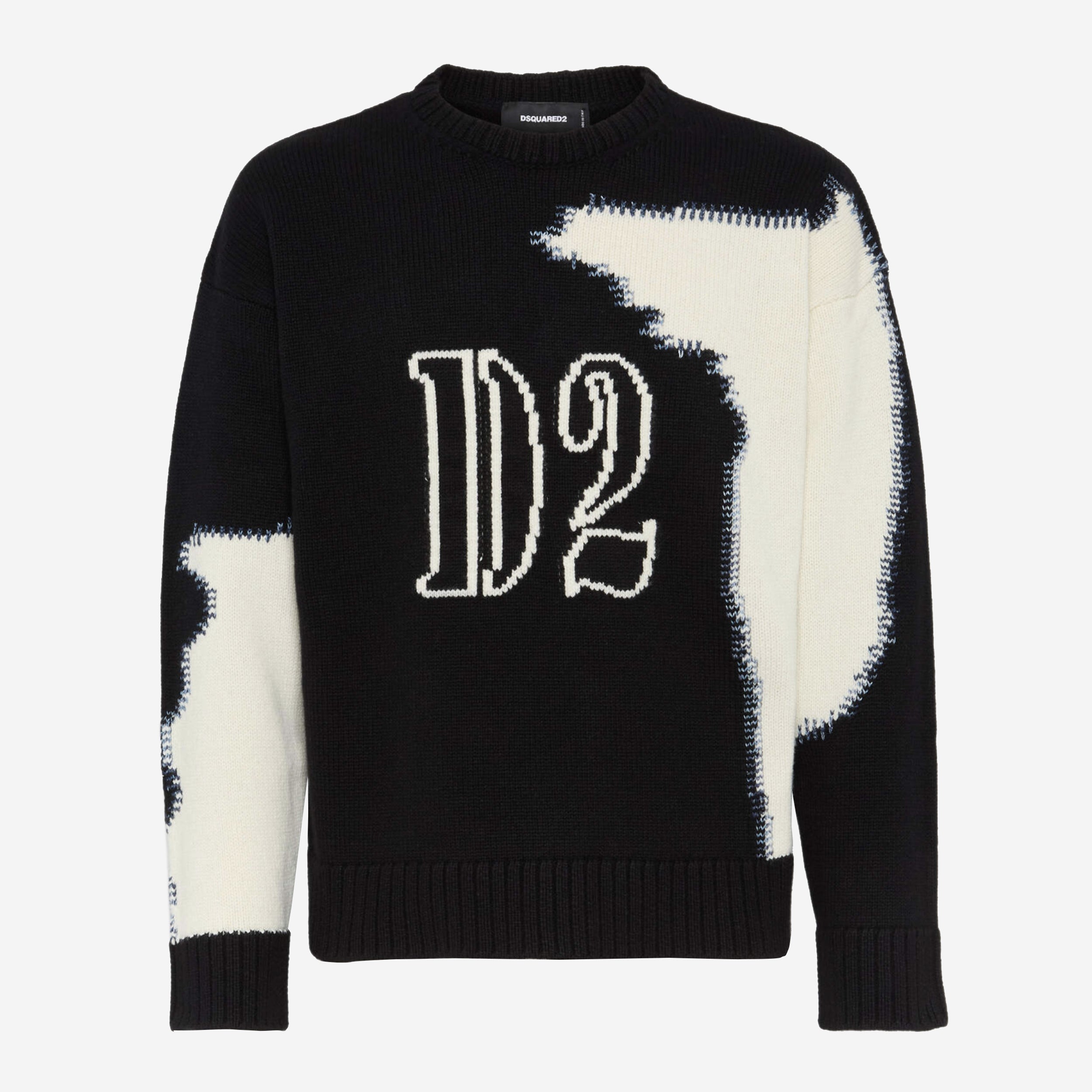 DSquared2 Stitch D2 Knit Sweater DSquared2 Stitch D2 Knit Sweater