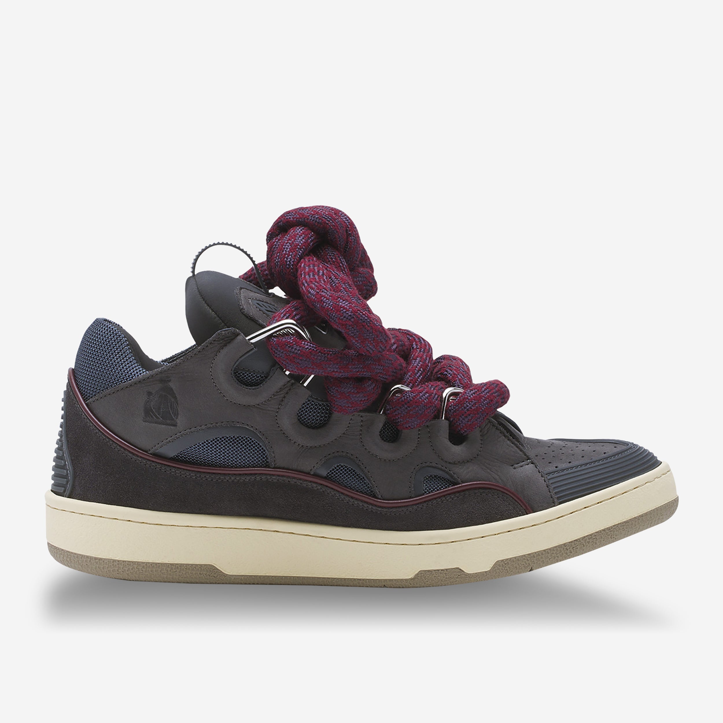 LANVIN - めろ0501♡ Lanvin Curb lace-up Chunky Sneakers | Blue | FARFETCH