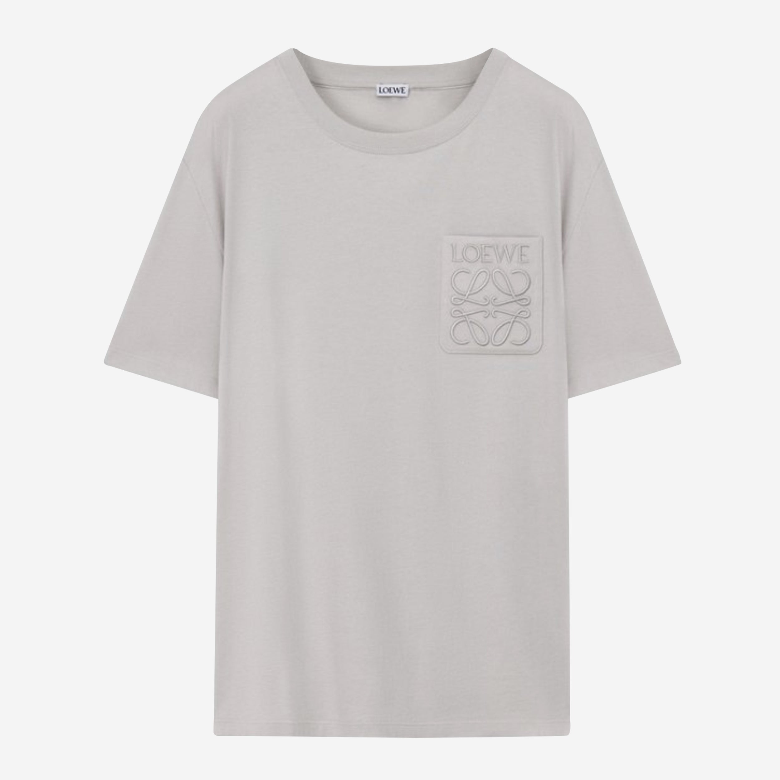 Loewe Relaxed Fit Anagram Embroidery Pocket T-Shirt Loewe Relaxed Fit Anagram Embroidery Pocket T-Shirt