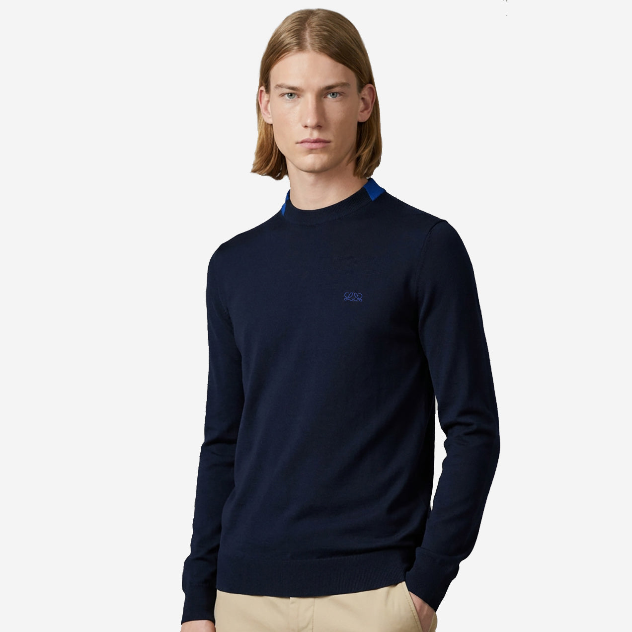 Loewe Bi-Colour Anagram Knitwear – ZAP