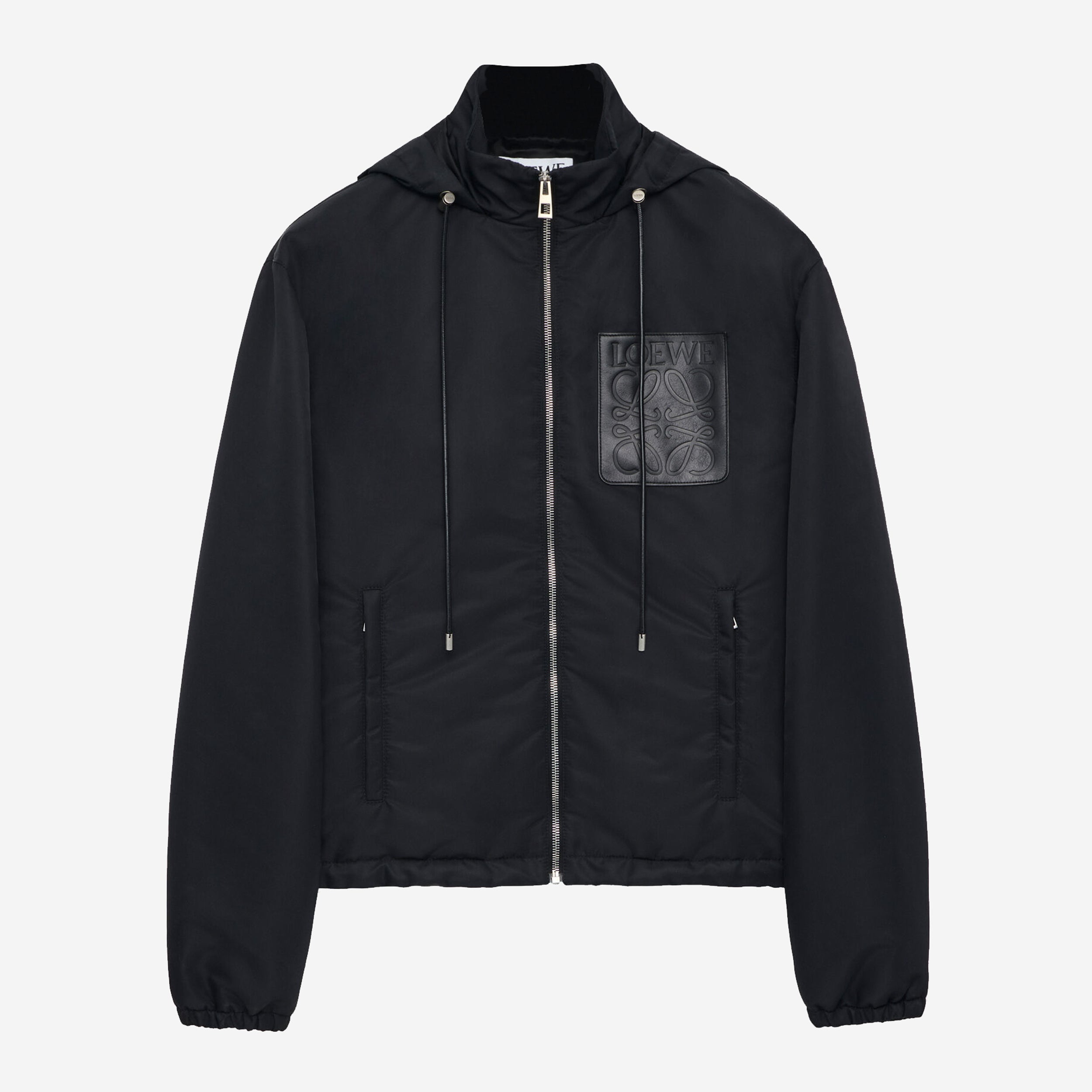 Loewe Hooded Anagram Patch Padded Jacket – ZAP