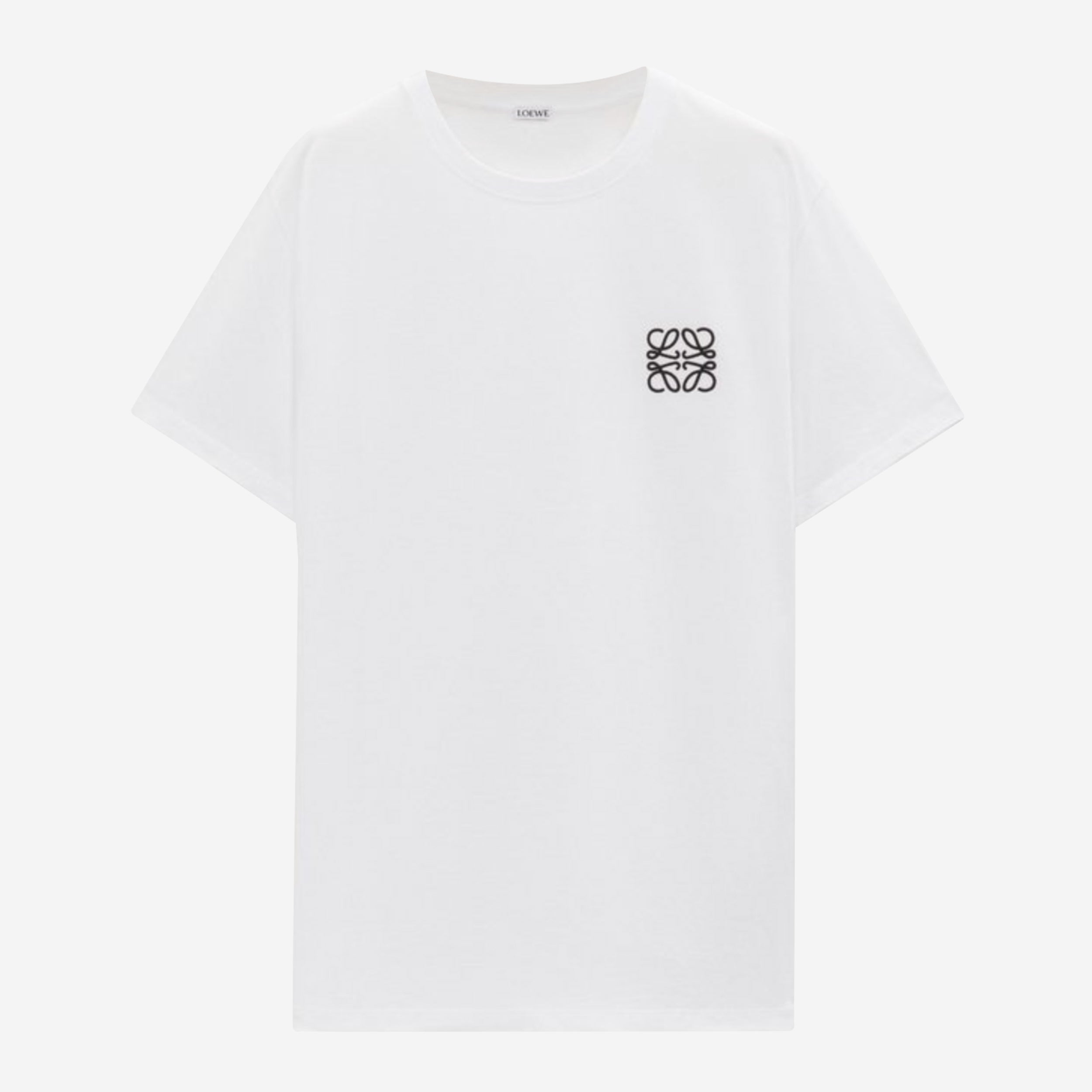 Loewe Regular Fit Anagram Chest Embroidery T-Shirt Loewe Regular Fit Anagram Chest Embroidery T-Shirt