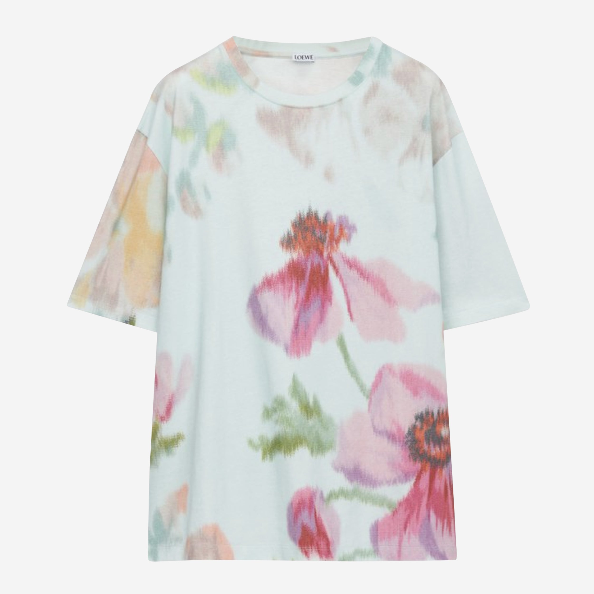 Loewe Loose Fit Floral Digital Print T-Shirt Loewe Loose Fit Floral Digital Print T-Shirt