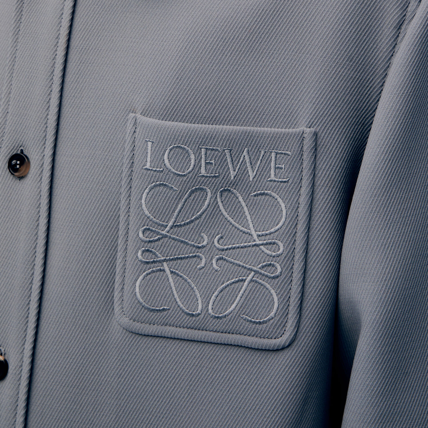 Loewe Anagram Wool Overshirt