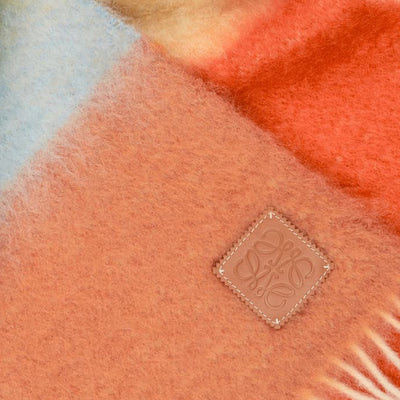 Loewe Wool And Mohair Stripe Scarf