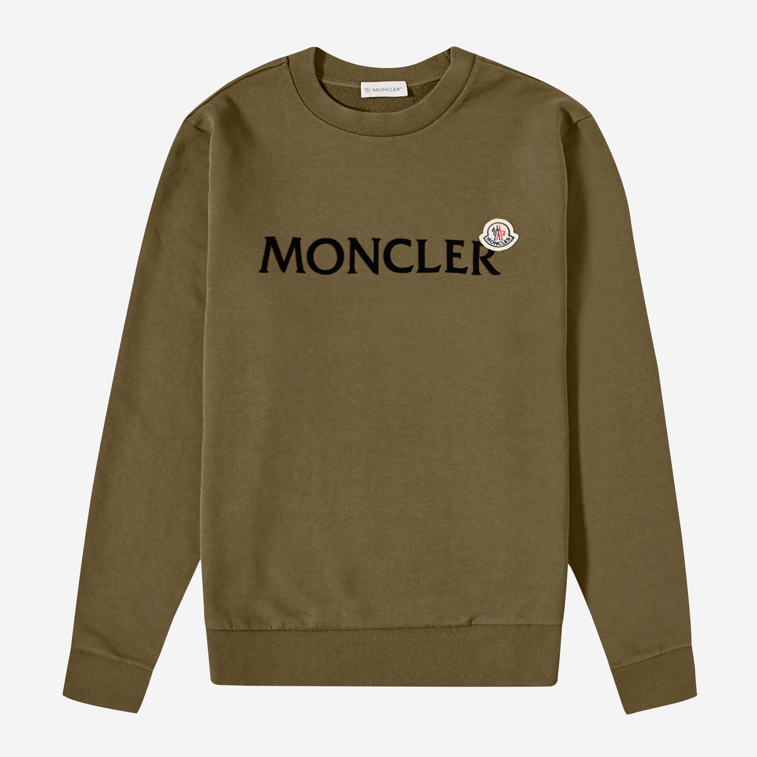 Moncler logo-patch Long-Sleeve T-Shirt - Green