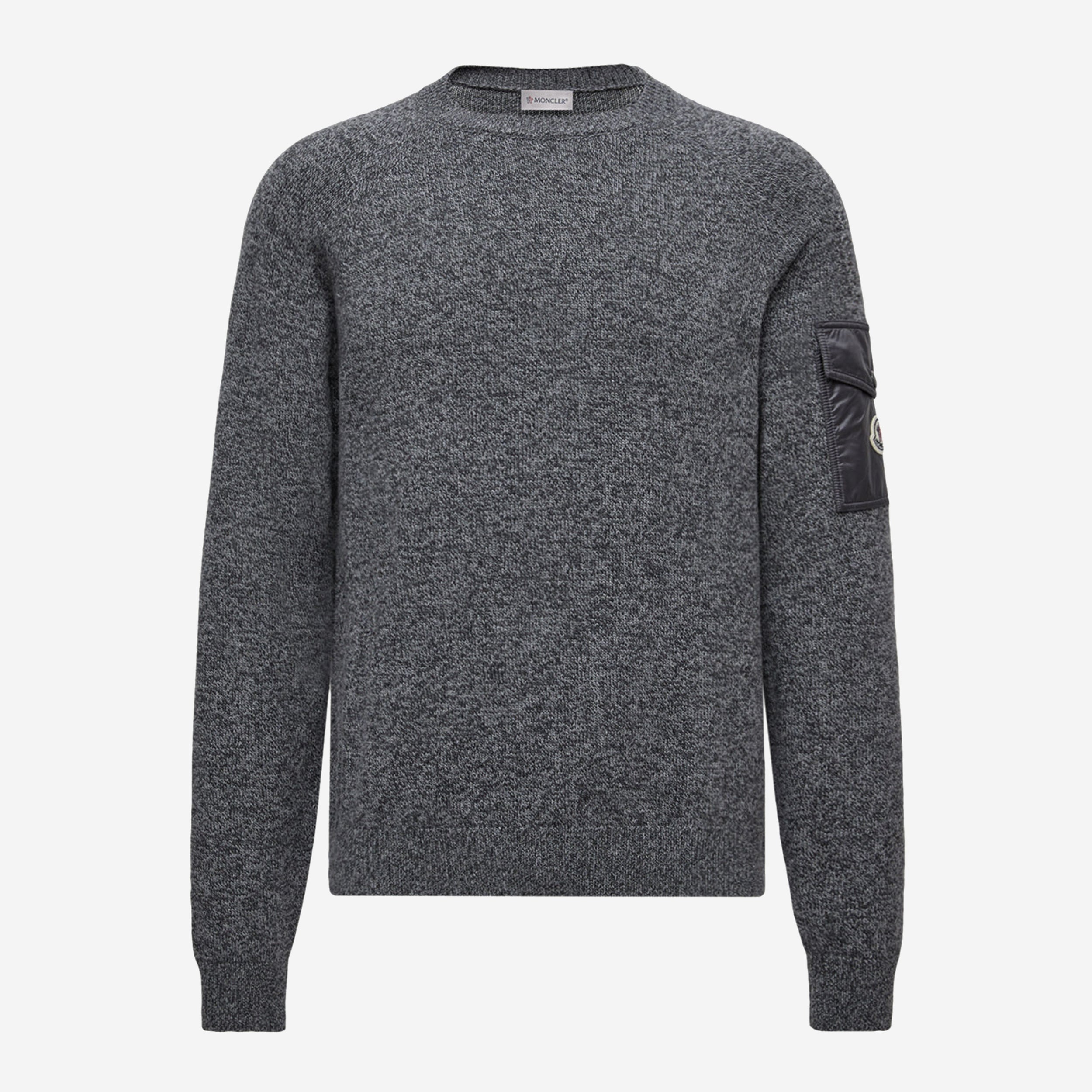 Moncler Mouliné Wool & Cashmere Knitwear Moncler Mouliné Wool & Cashmere Knitwear