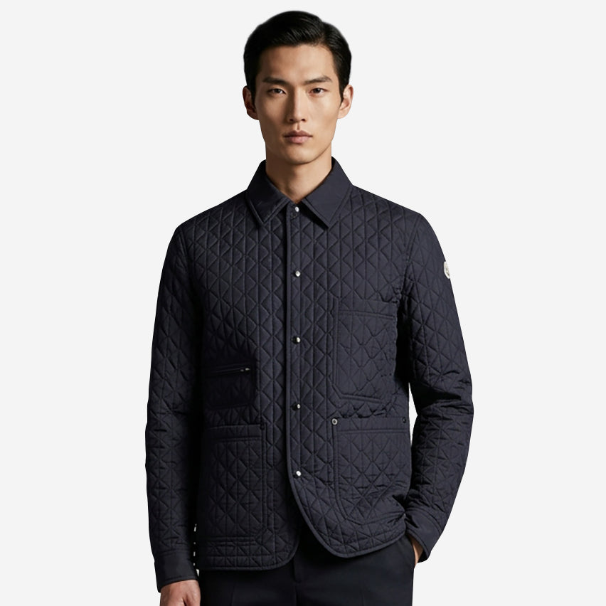 Moncler Theoline Diamond-Quilted Padded Mid-Length Jacket – ZAP