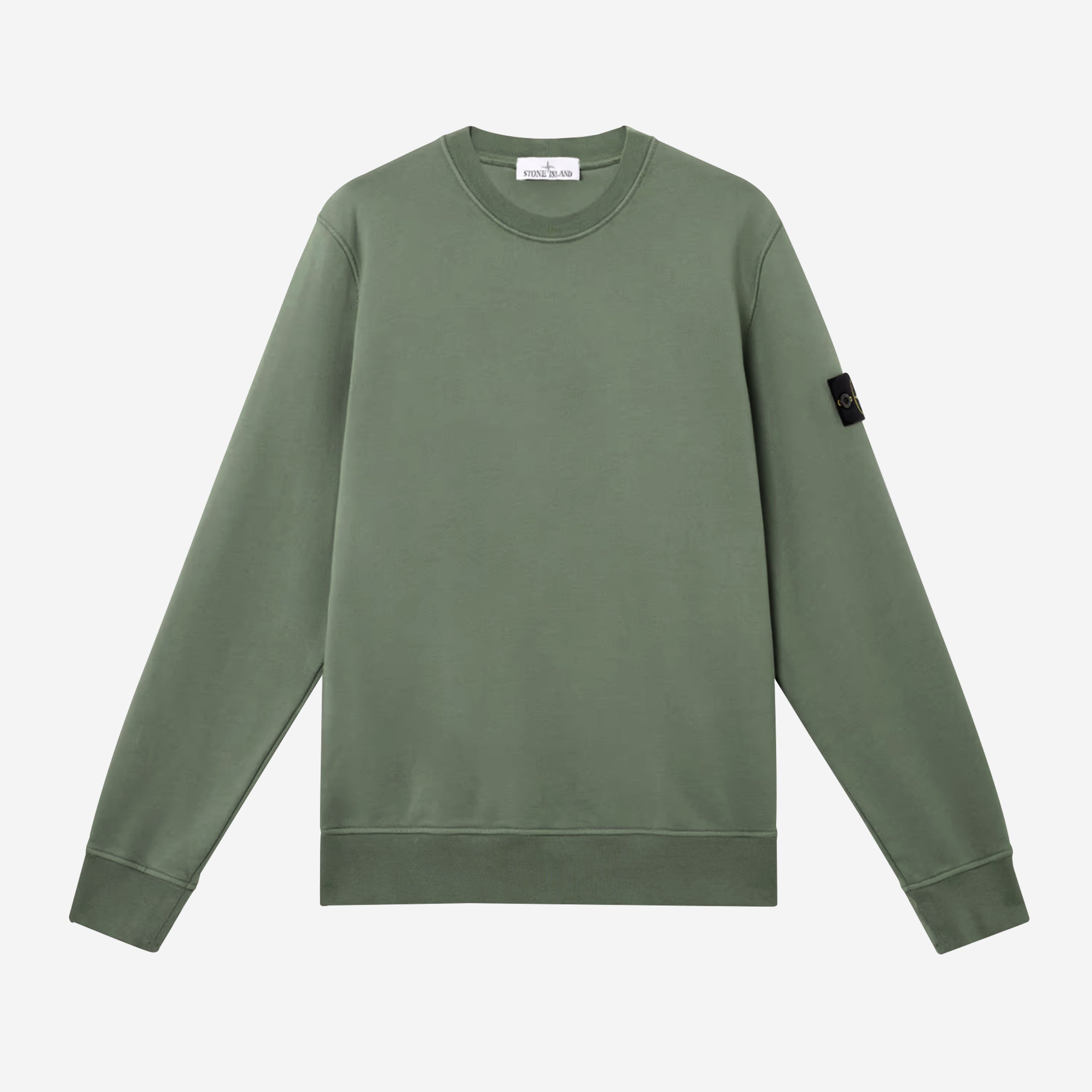 Stone Island Cotton Fleece Crewneck Sweatshirt – ZAP