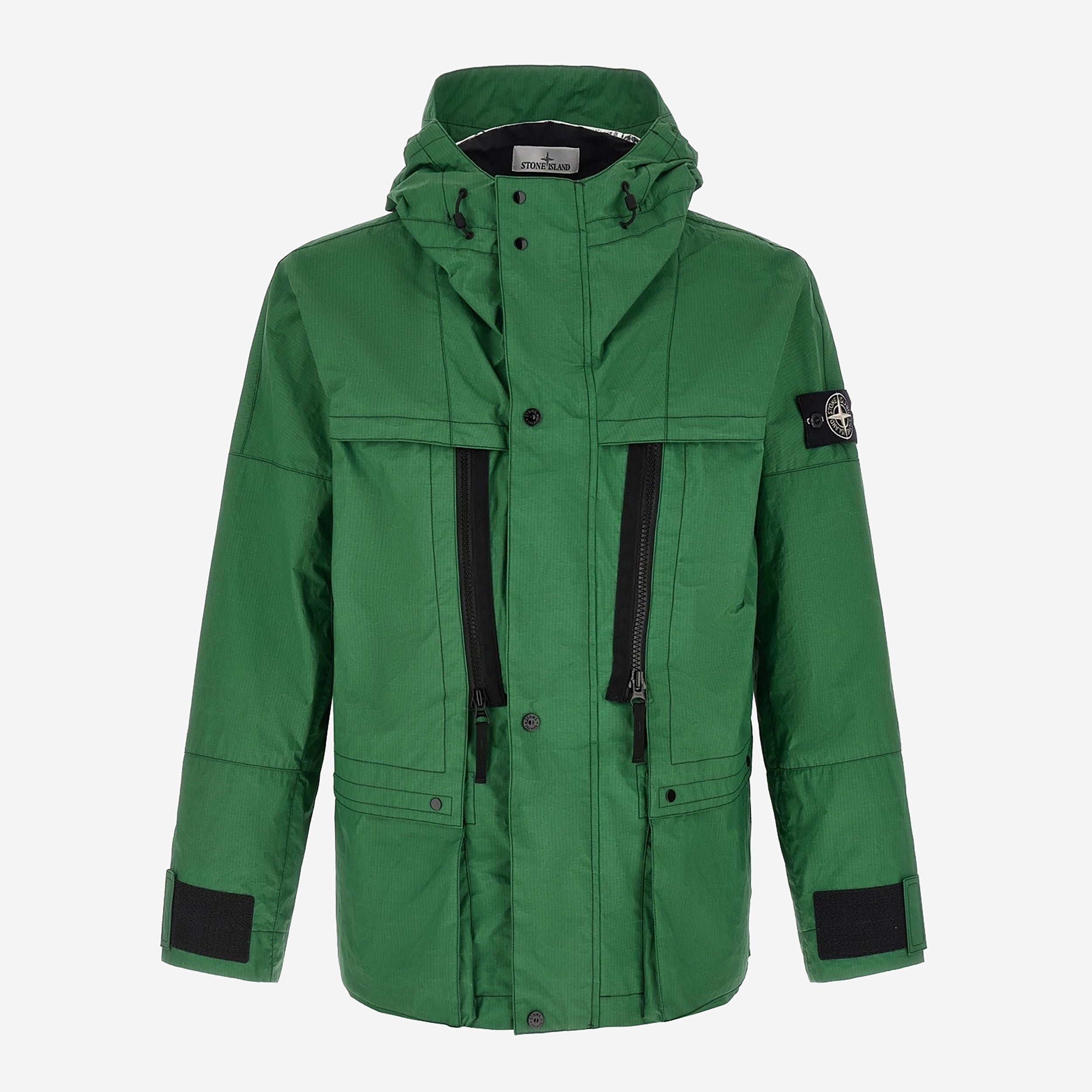 stone　ジャケット　モスグリーン　Sサイズ Stone Island 4100061 Metal Lamina Ripstop Jacket – ZAP