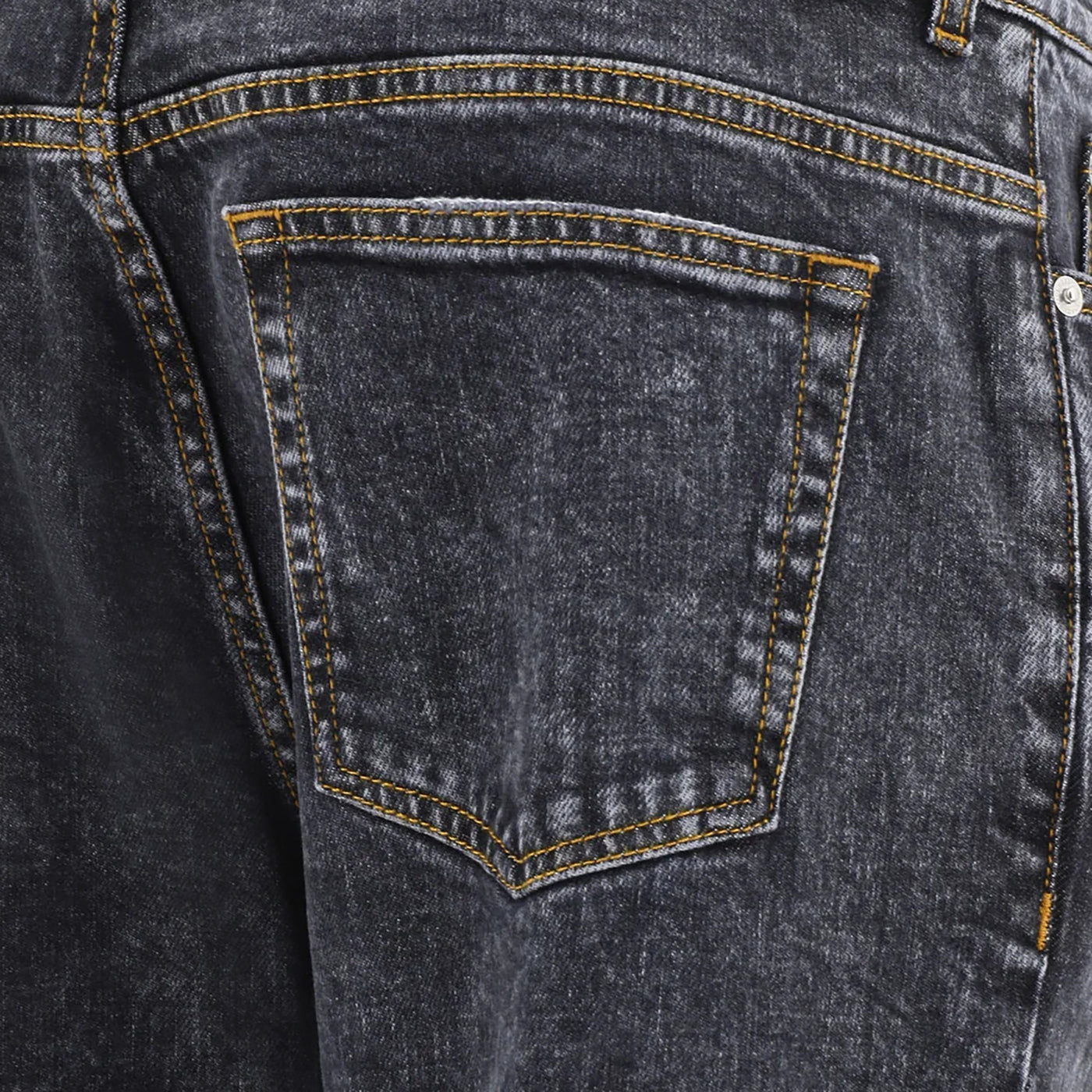 Balmain Grey Straight Cut Jeans