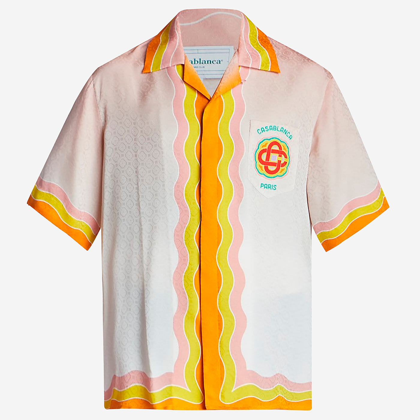 Casablanca Rainbow Silk Shirt