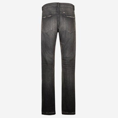 Givenchy Distressed Raw-Hem Regular Fit Jeans