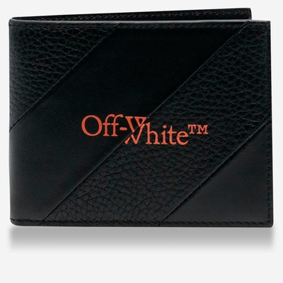 Off-White Diagonal Bi-Fold Wallet