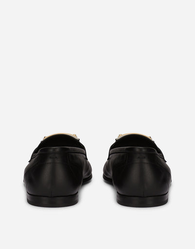 Dolce & Gabbana Plaque Loafers
