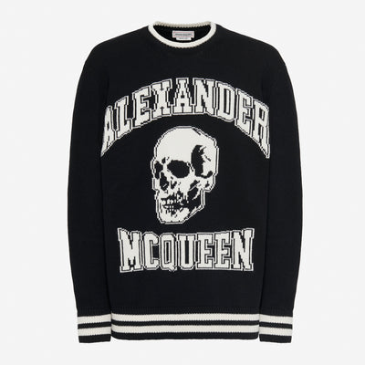 Alexander McQueen Skull Logo Knitwear