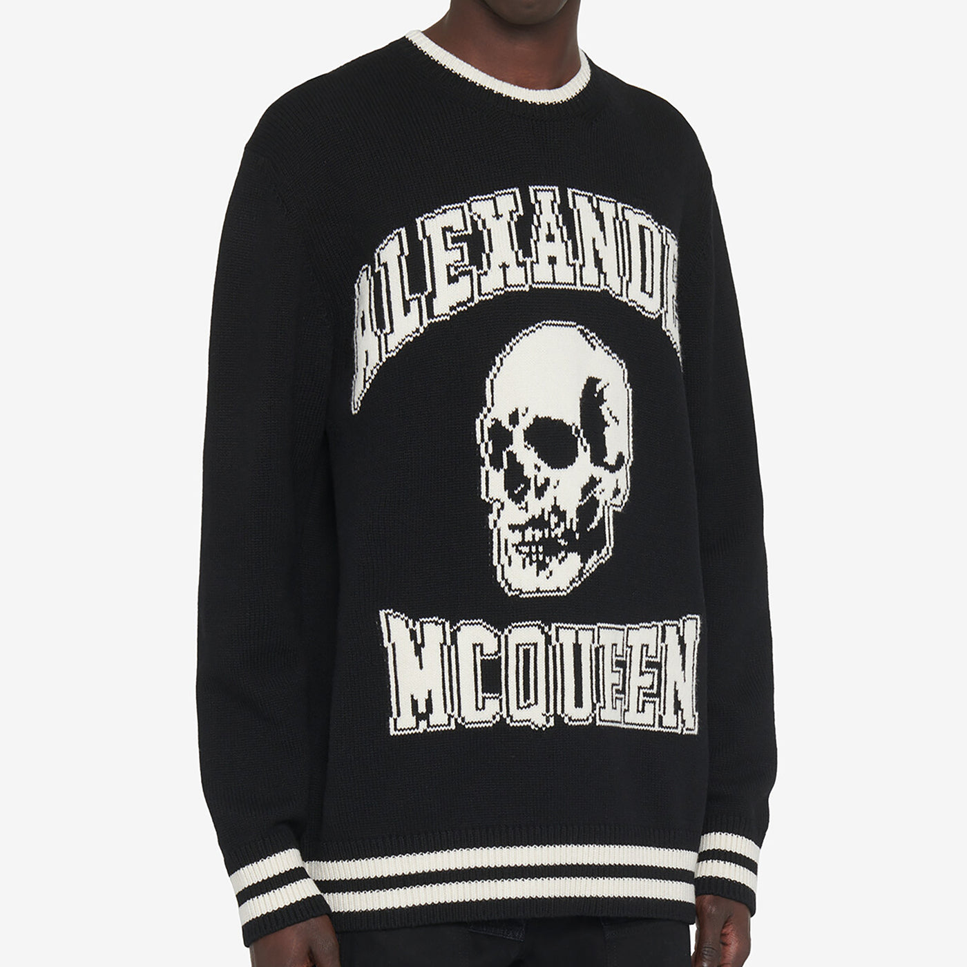 Alexander McQueen Skull Logo Knitwear
