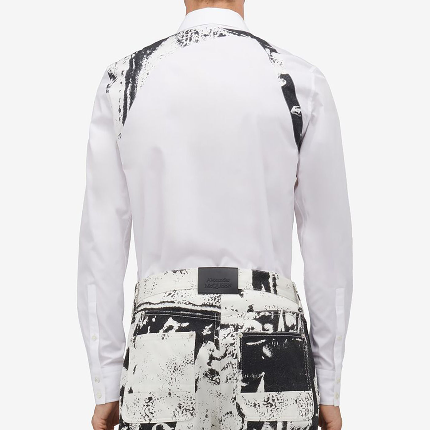 Alexander McQueen Fold Harness Shirt
