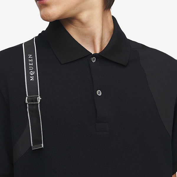 Alexander McQueen Harness Polo Shirt – ZAP