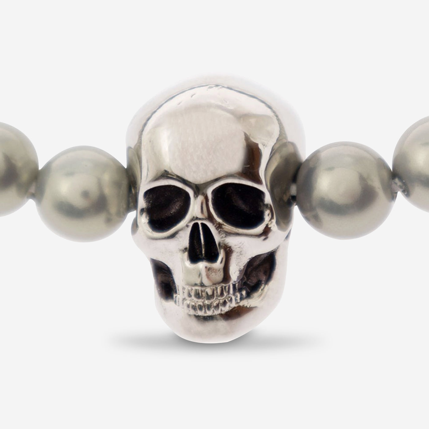 Alexander McQueen Skull Beaded Bracelet