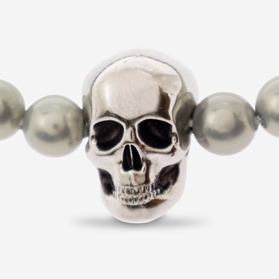 Alexander McQueen Skull Beaded Bracelet