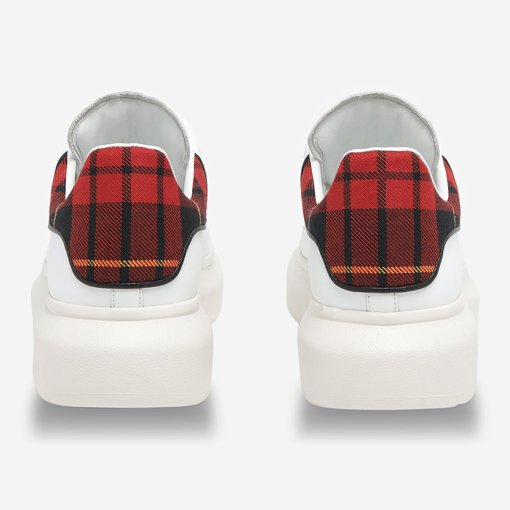 Alexander McQueen Tartan Heel Oversized Sneaker – ZAP