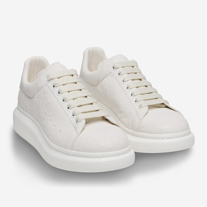 Alexander McQueen Grainy Leather Oversized Sneakers – ZAP