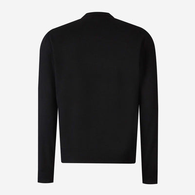 Alexander McQueen Merino Wool Inverted Skull Knitwear