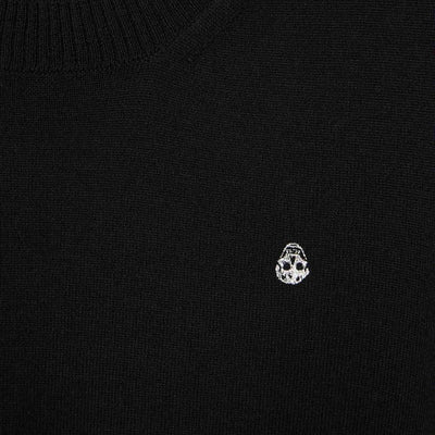 Alexander McQueen Merino Wool Inverted Skull Knitwear