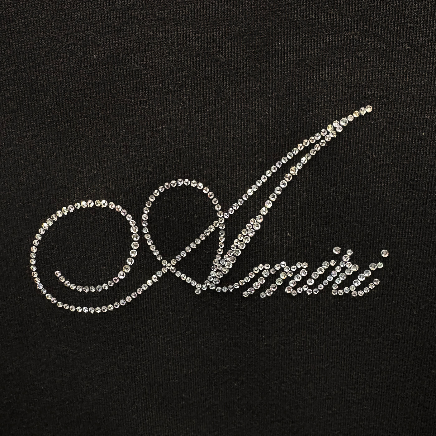 Amiri Crystal Script Logo Skate T-Shirt – ZAP