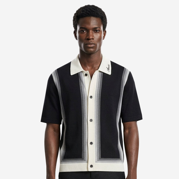 Amiri Panels Lasso Knit Shirt