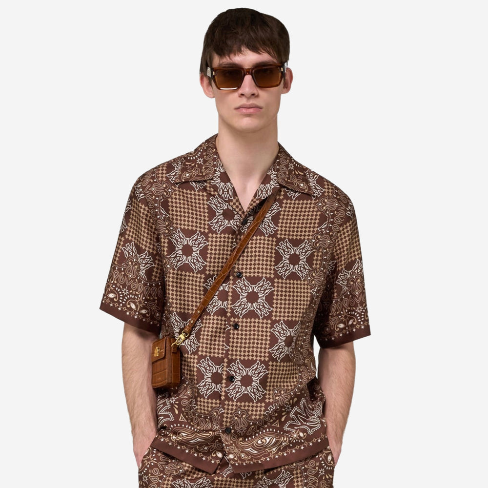 Amiri MA Check Camp Shirt