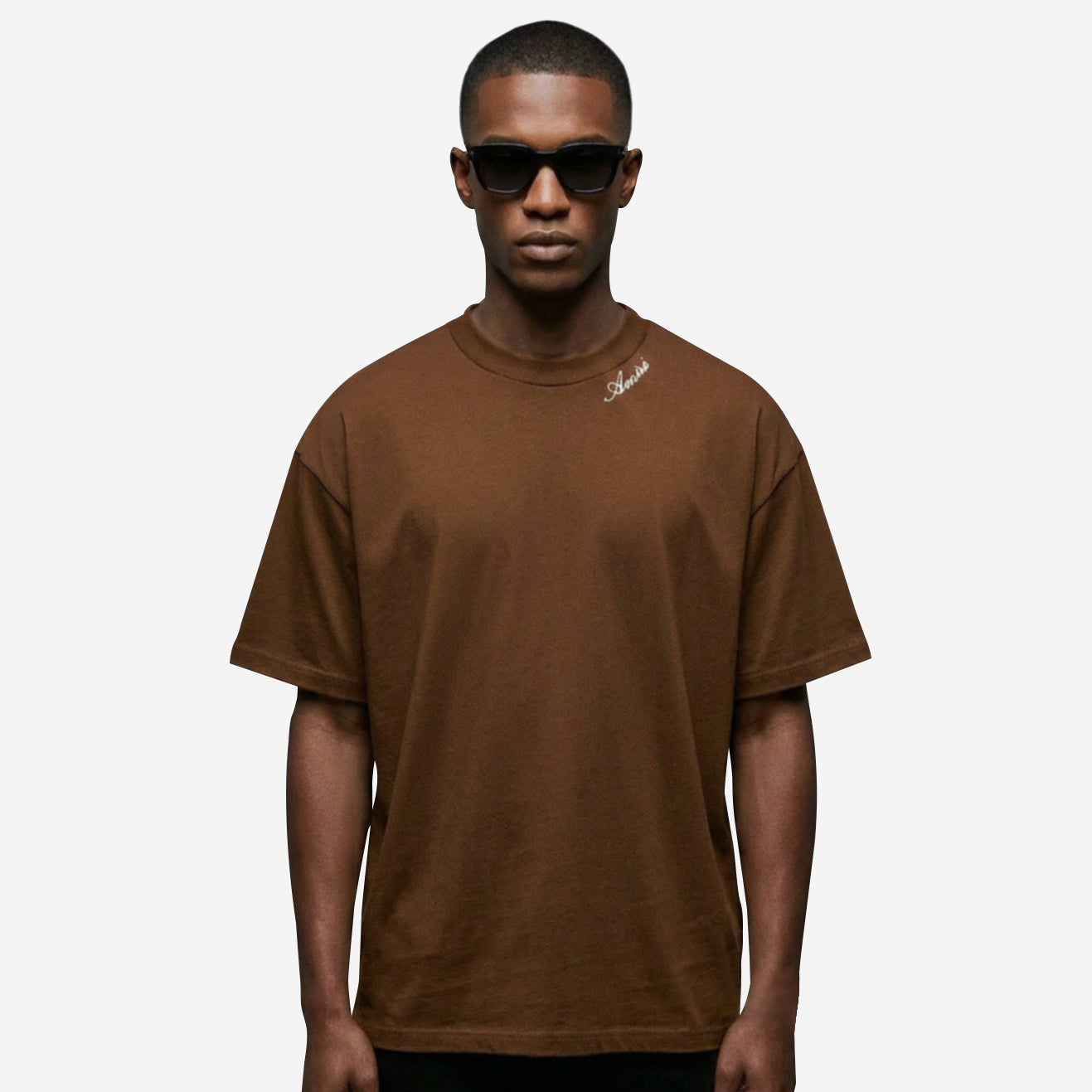 Amiri Script Neck T-Shirt