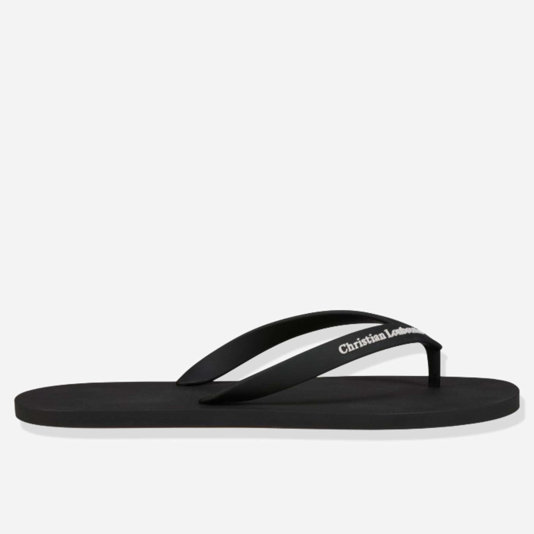 Christian Louboutin Summer Flat Rubber Thong Sandal
