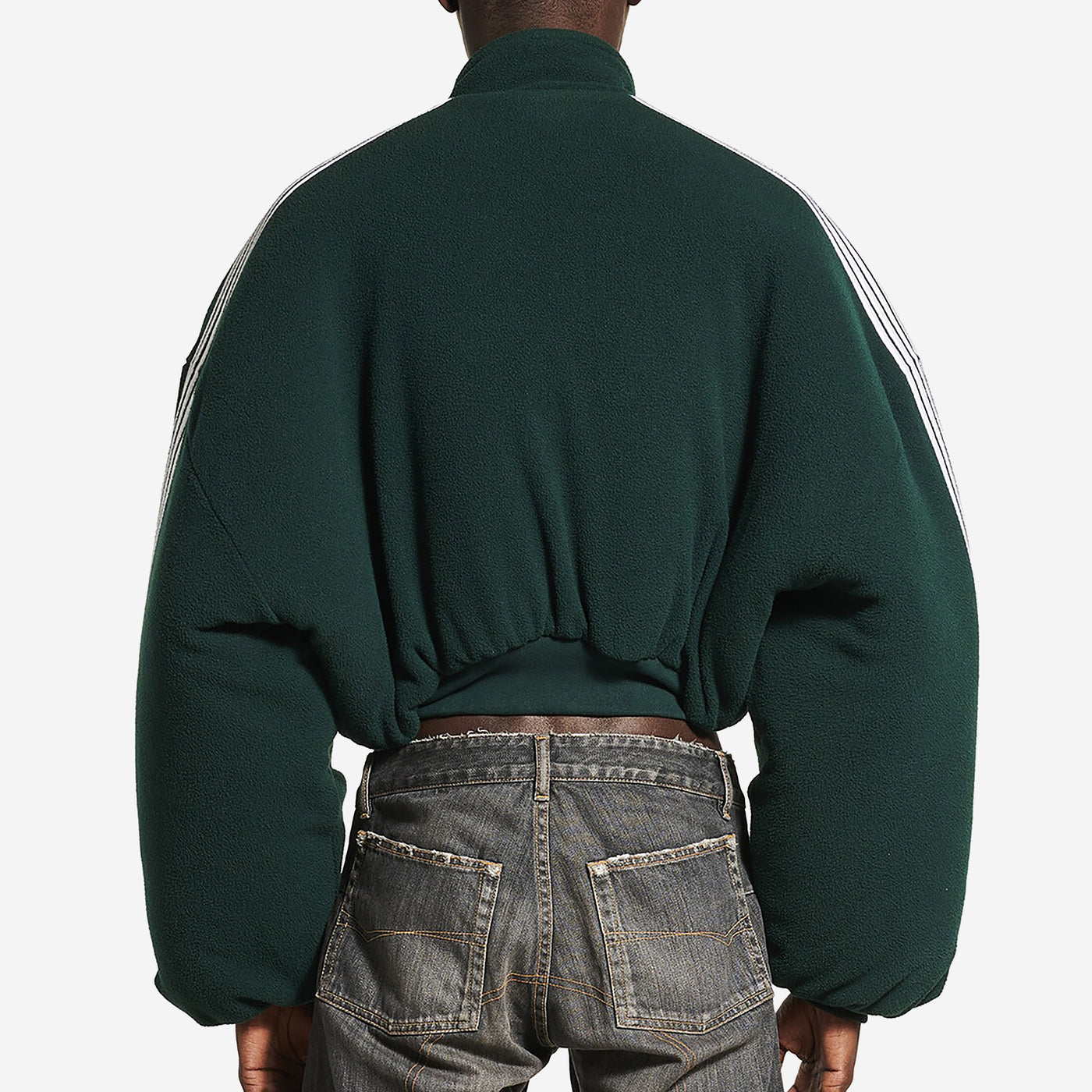 Balenciaga Loop Sports Icon Round Zip-Up Jacket