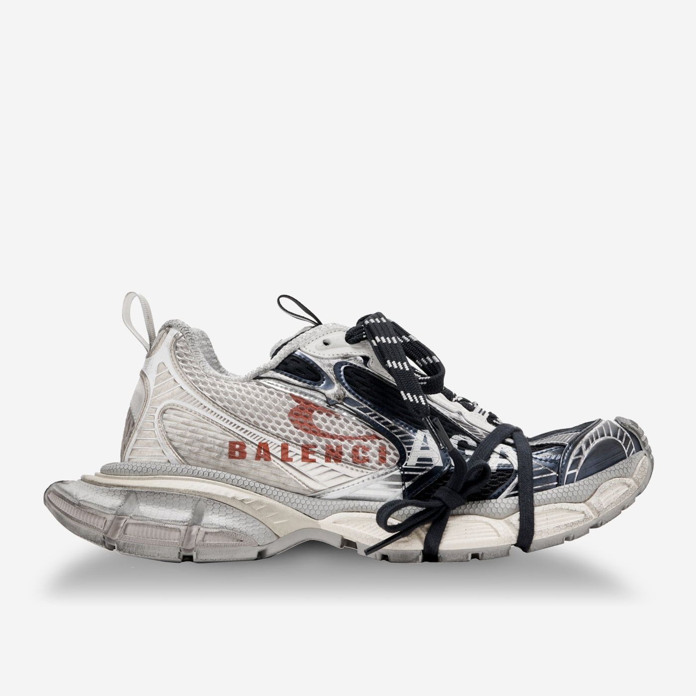 Balenciaga 3XL Split Logo Sneakers – ZAP Balenciaga 3XL Split Logo Sneakers – ZAP