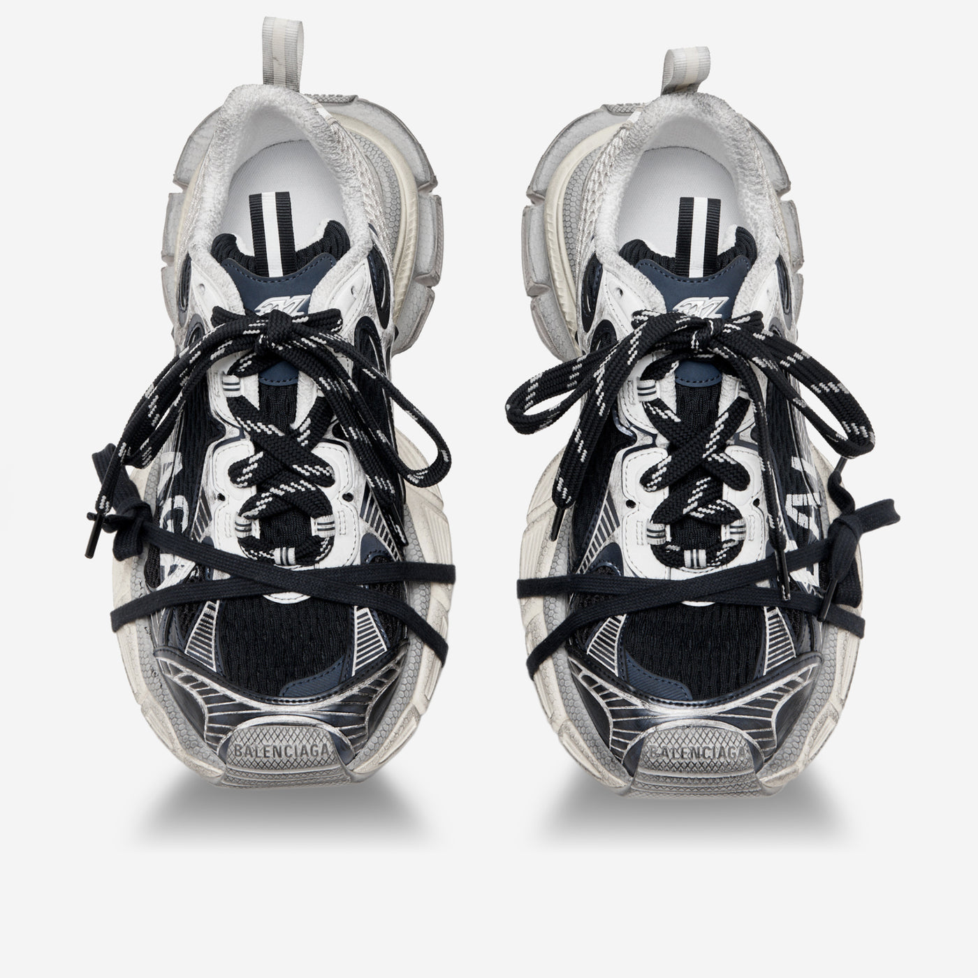 Balenciaga 3XL Split Logo Sneakers – ZAP