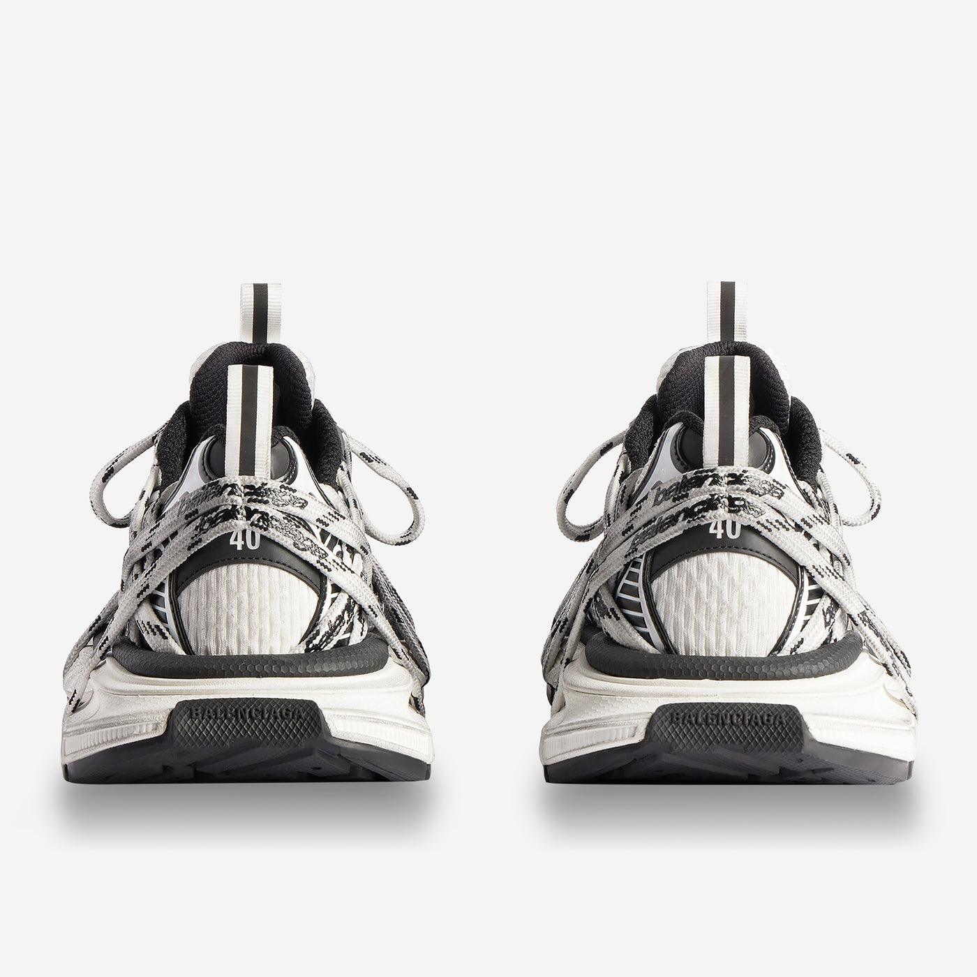 Balenciaga 3XL Extreme Laces Logo Sneakers