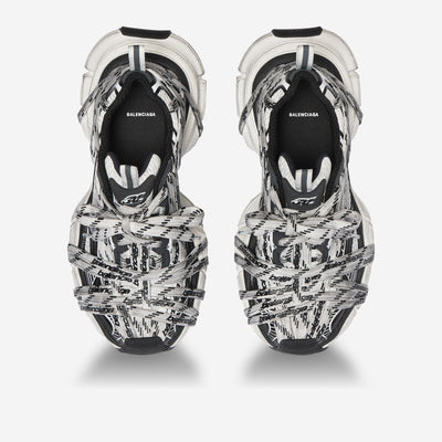 Balenciaga 3XL Extreme Laces Logo Sneakers