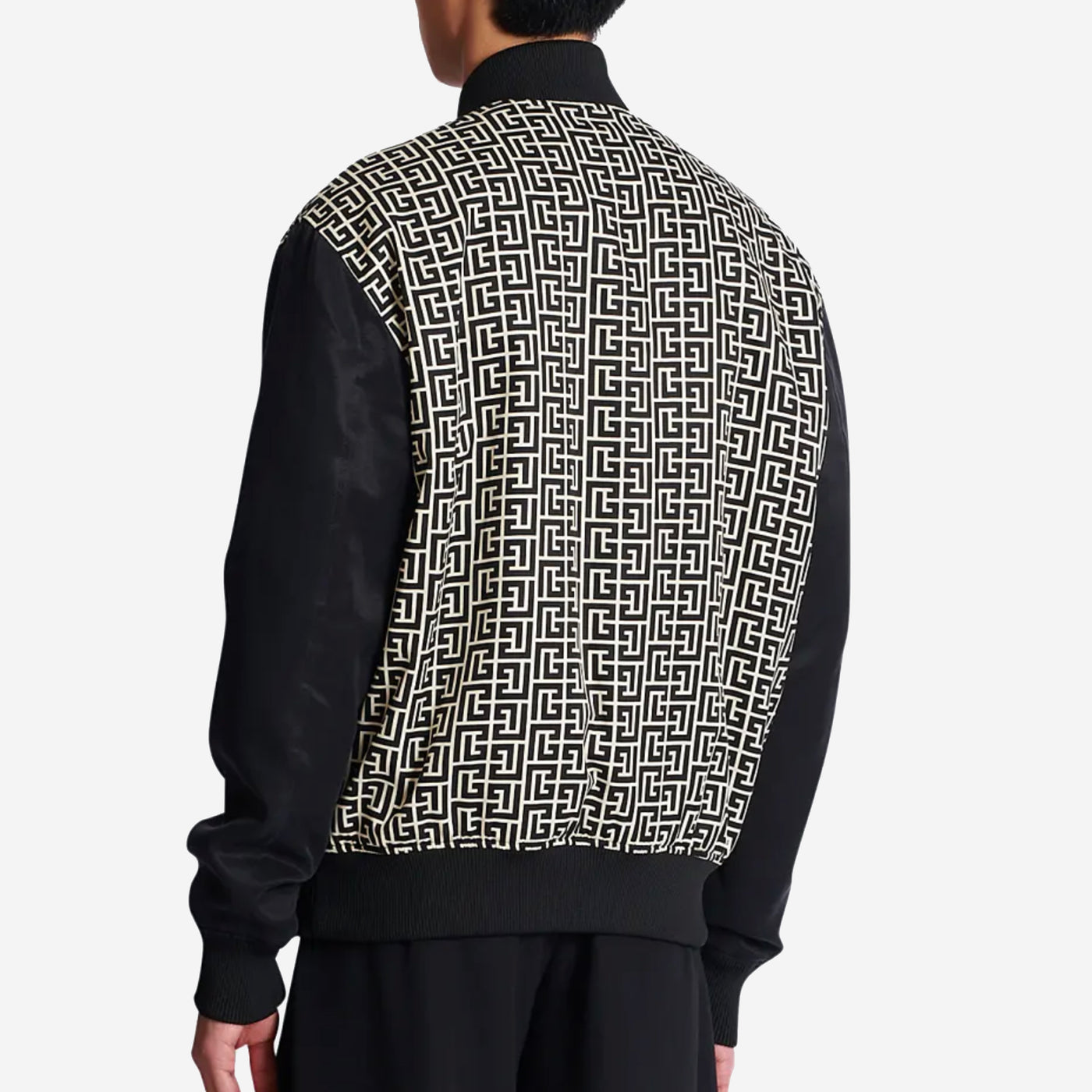 Balmain Varsity Monogrammed Jacket