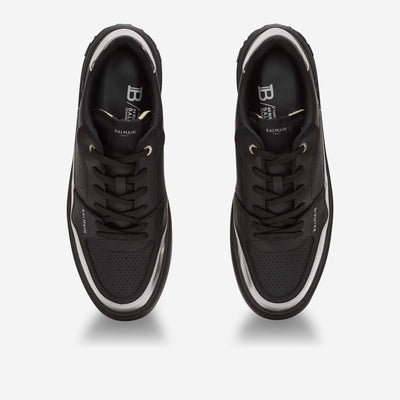 Balmain B-Court Flip Leather Sneakers